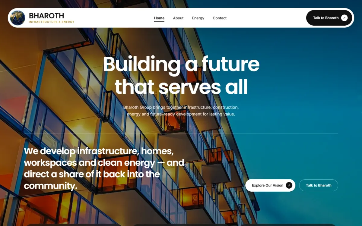 Bharoth Group — Corporate website