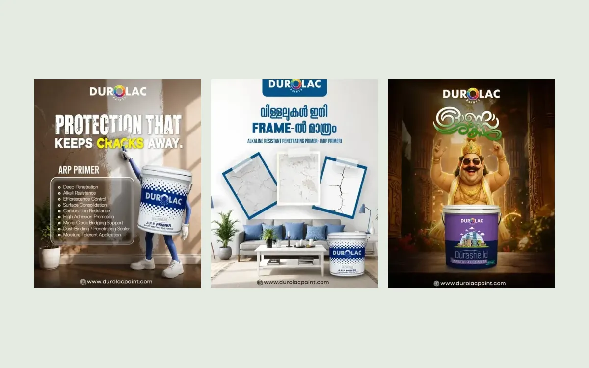 Durolac Paints — Social media management