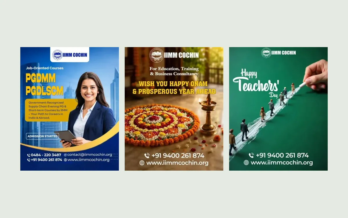 IIMM Cochin — Social media management