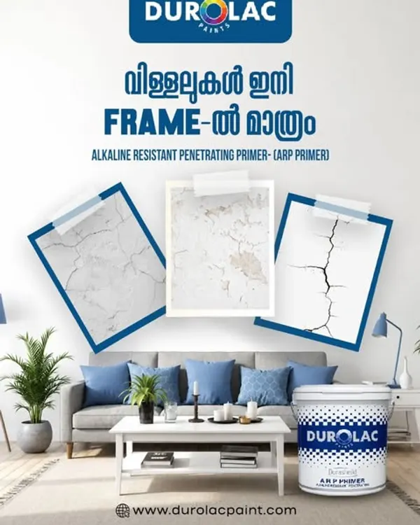 Instagram post for Durolac Paints