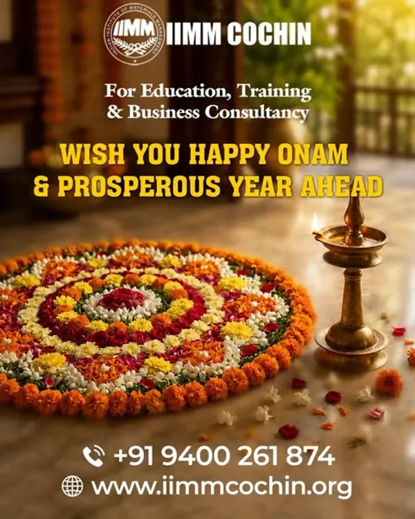 Instagram post for IIMM Cochin