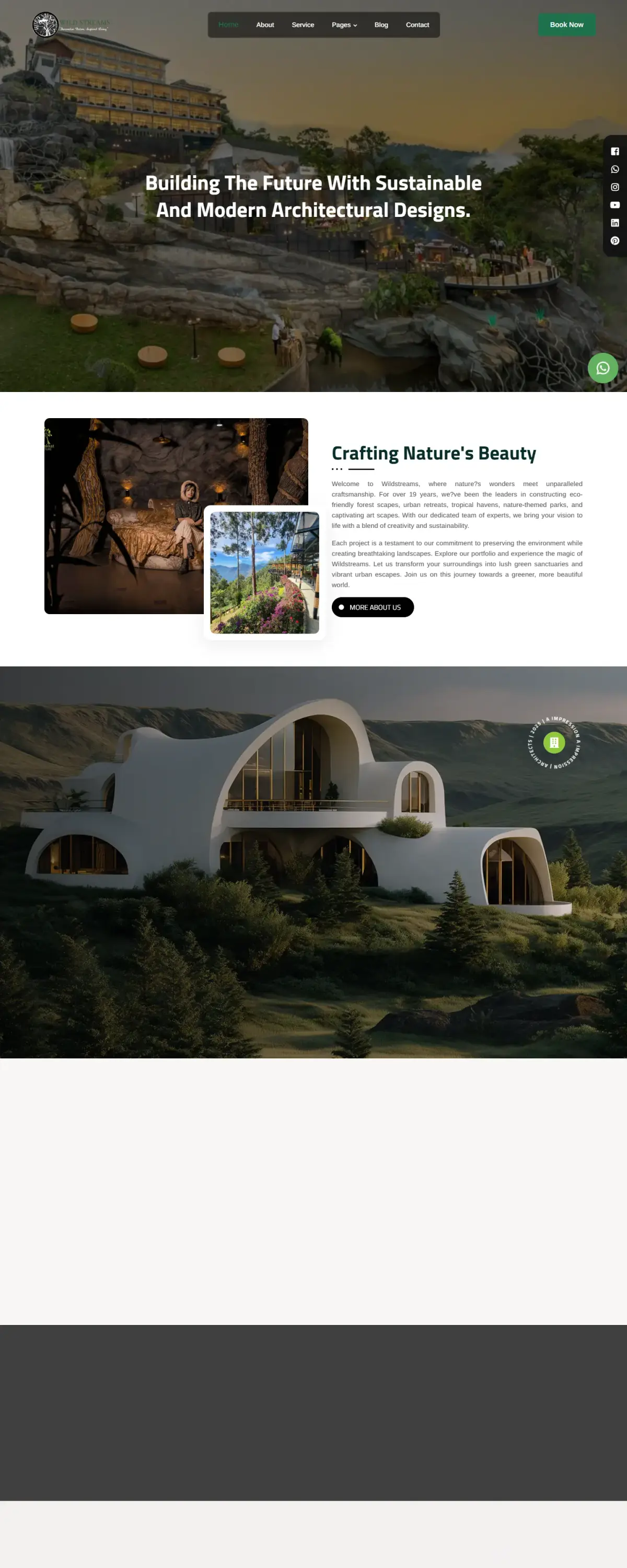Homepage of Wildstreams, wildstreams.in